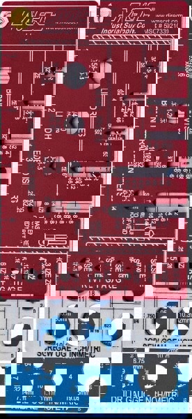 0.06 to 3/4 Inch, Plastic, Inch and Metric Thread Screw Checker